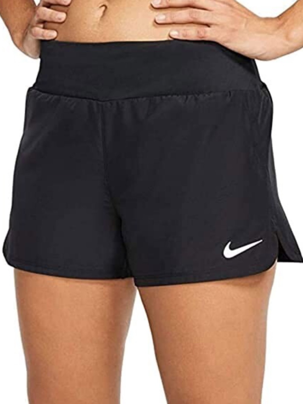 Nike Women's Black Athletic Running Shorts